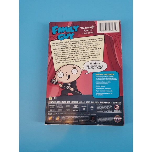 20th Centry Fox Movie Family Guy - Volume 5 DVD Box Set - Picture 2 of 15